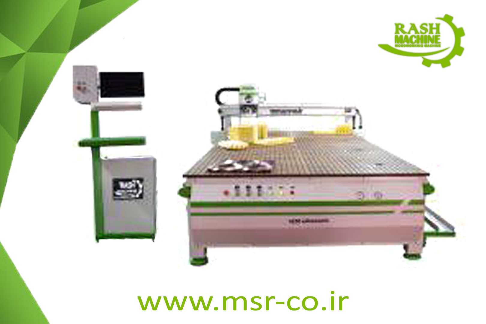 ماشین cnc   سه محوره دروازه ای بزرگ hacker 4200 مدل C2000